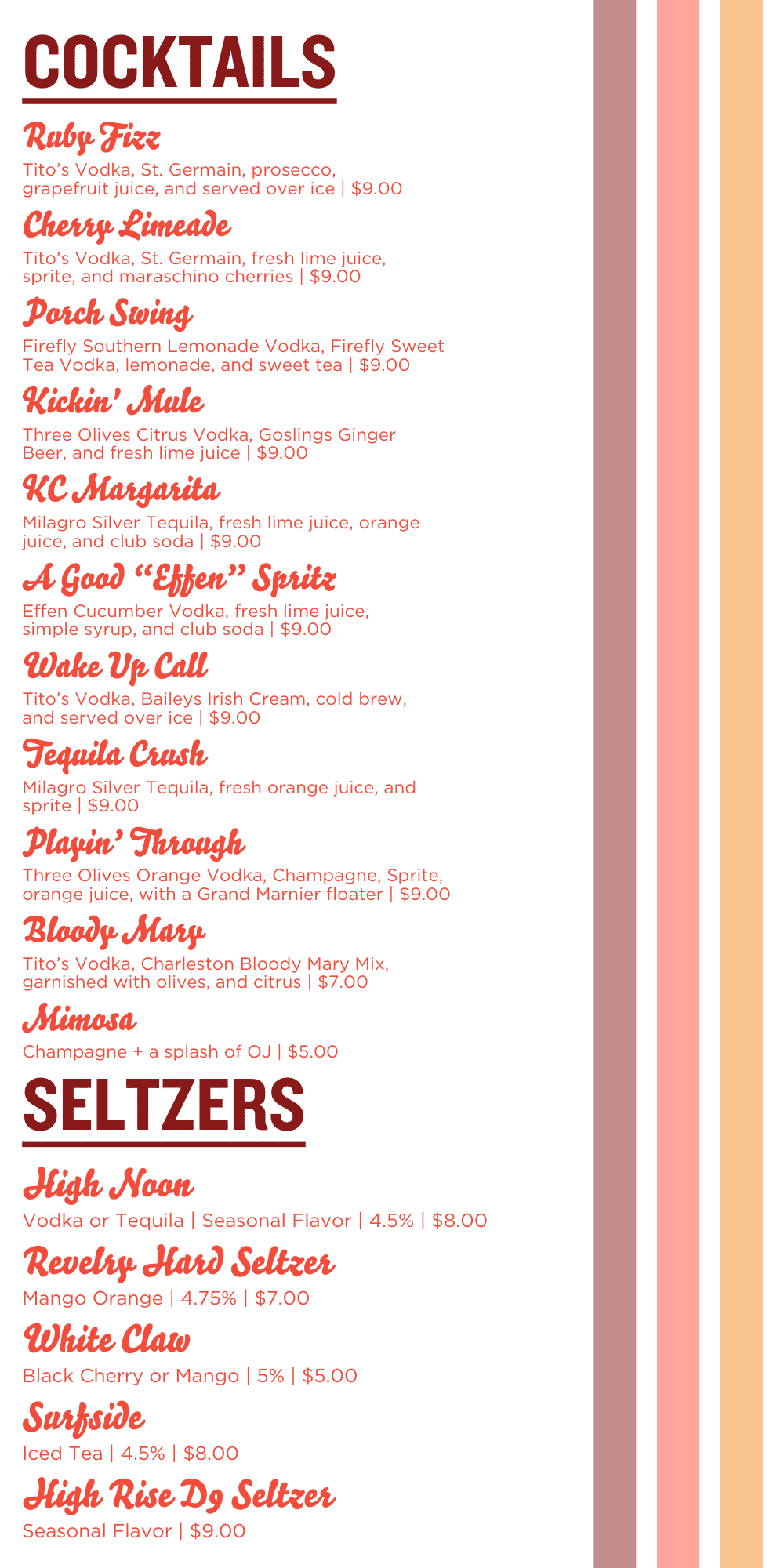 COCKTAIL-SELTZERS
